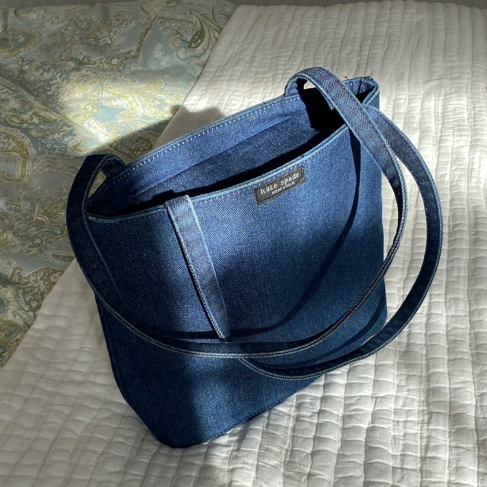 Kate Spade Denim Blue Tote